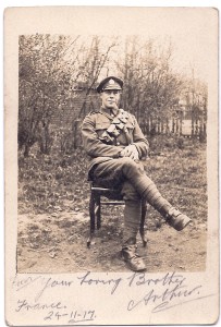 Grandad Hobbs 1917 Aged 22